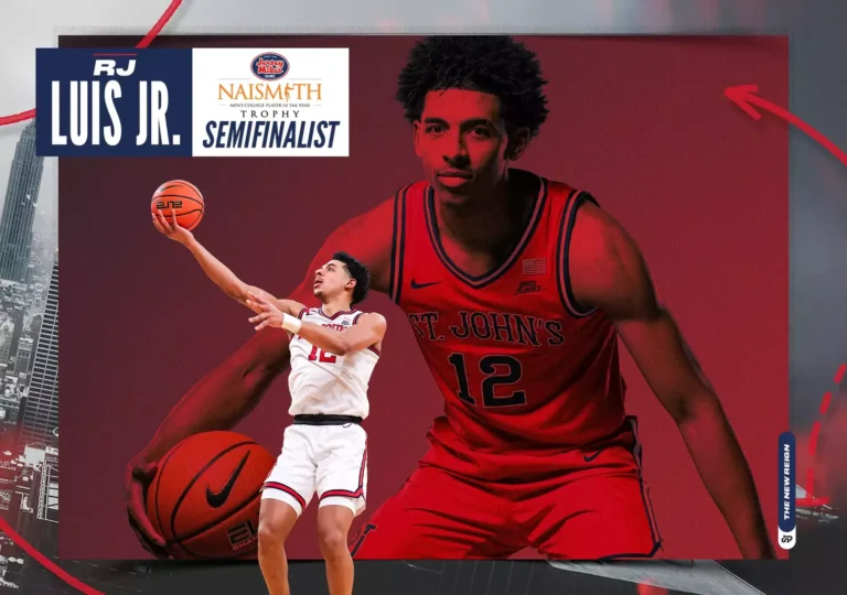 RJ Luis Jr. busca hacer historia con St. John’s en March Madness.